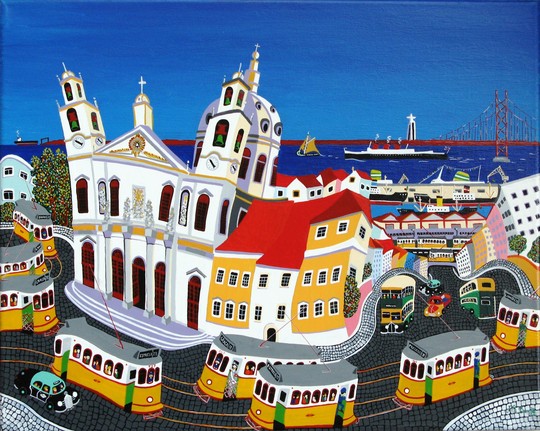 Лиссабон в живописи