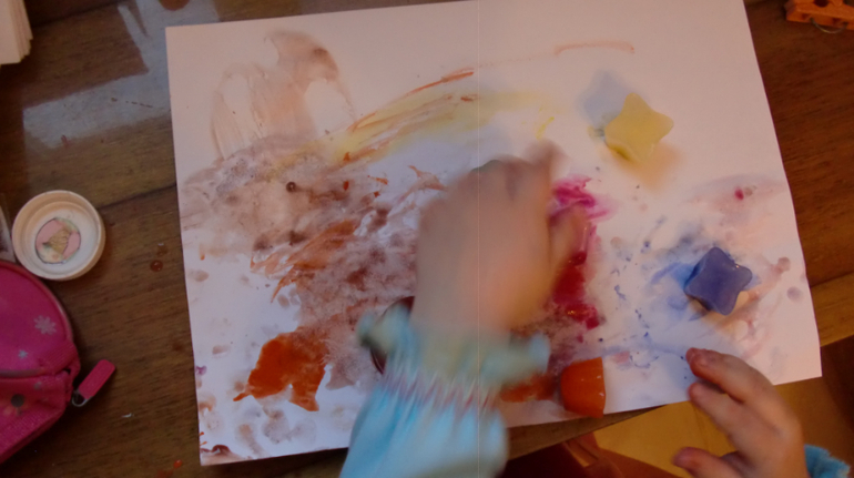 Художка. Рисование льдом