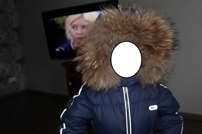 Комбинезон NELS зима б/у, р-р 92