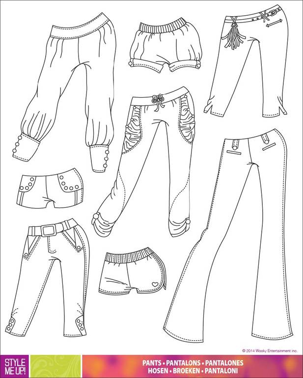 Блокнот с трафаретами STYLE ME UP — личные впечатления, фото+скачать