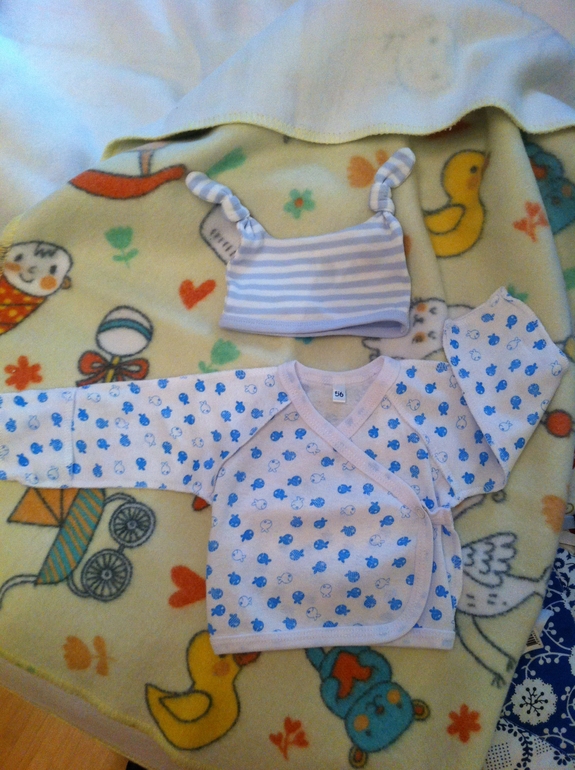 о том, как Новиковы готовились к прилёту аиста с ценным грузом.