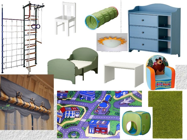 Коллаж для детской