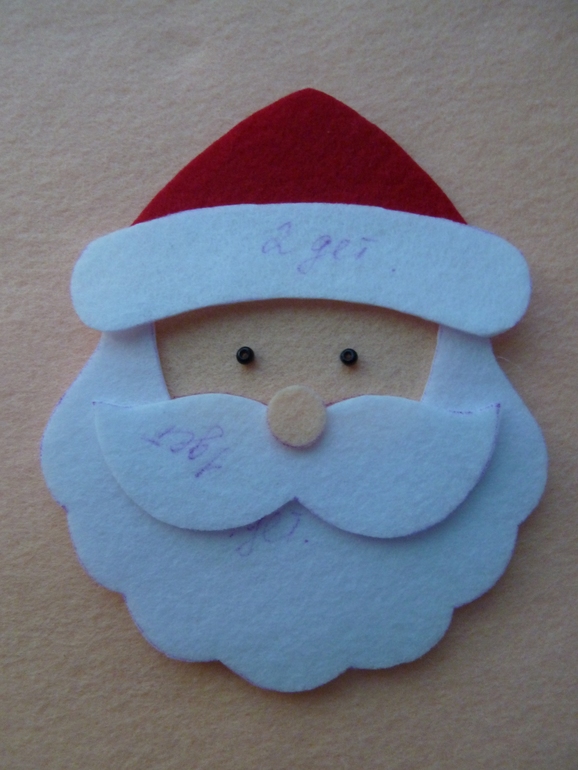 МК по пошиву Санта -Клауса из фетра.