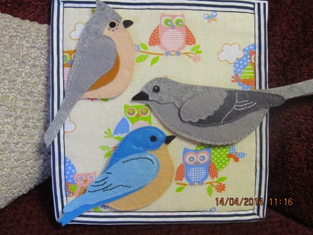 птички прелетели..