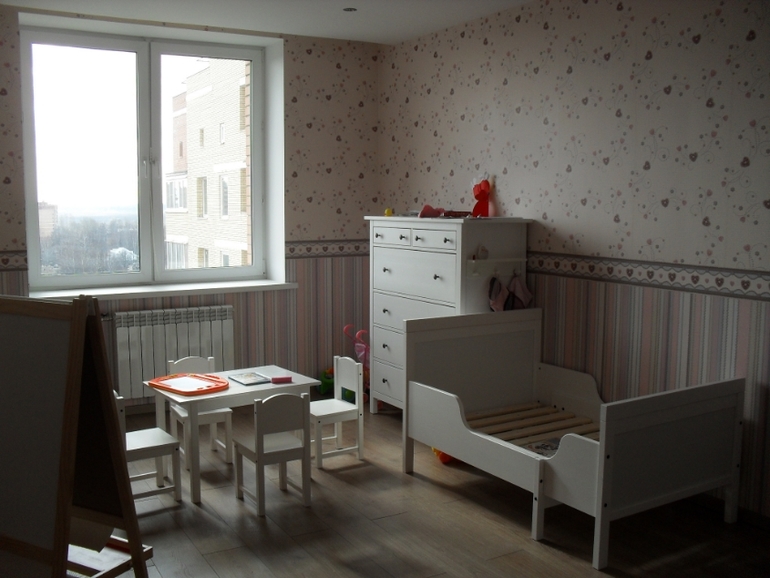 Помогите расставить мебель в детской!