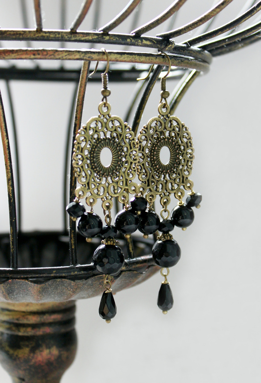 Новые серьги