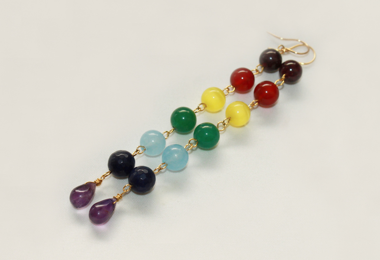 Новые серьги