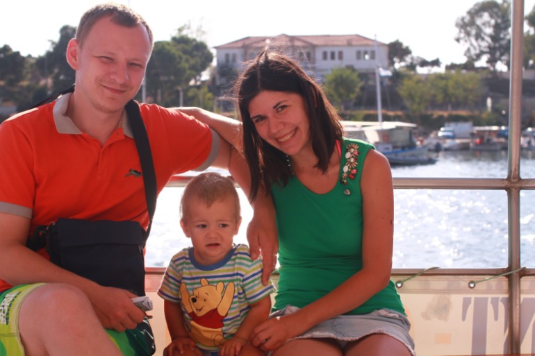 Для истории. Наш отпуск в Греции.