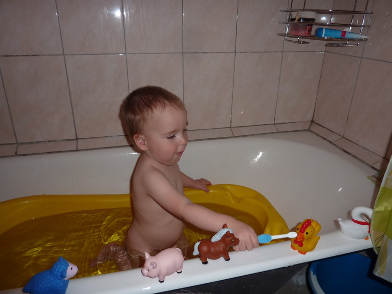 чистим зубки и клювики