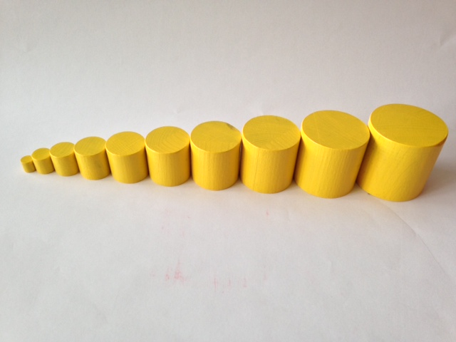 Наши монтессори материалы.