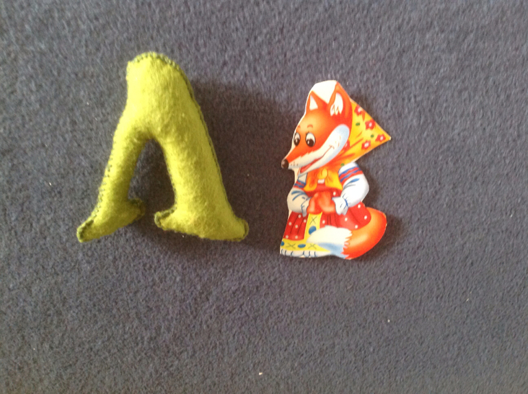 Алфавит из фетра! Для начинающих...