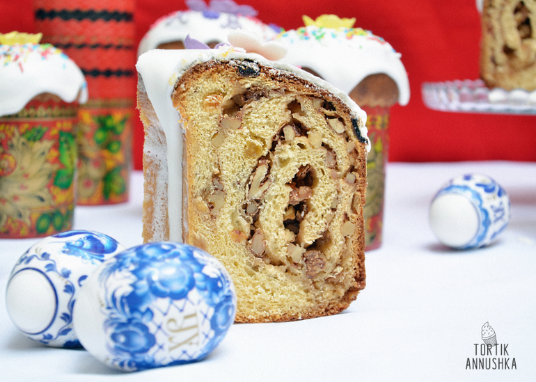 Подарите себе и близким Пасхальный кулич и вкусную выпечку,сделанную от всей души мастерами Кондитерской Тортик Аннушка!