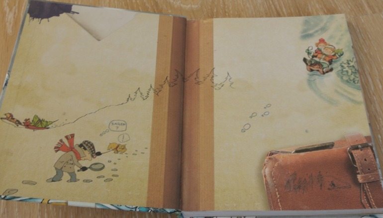 Зимние книги в нашем доме