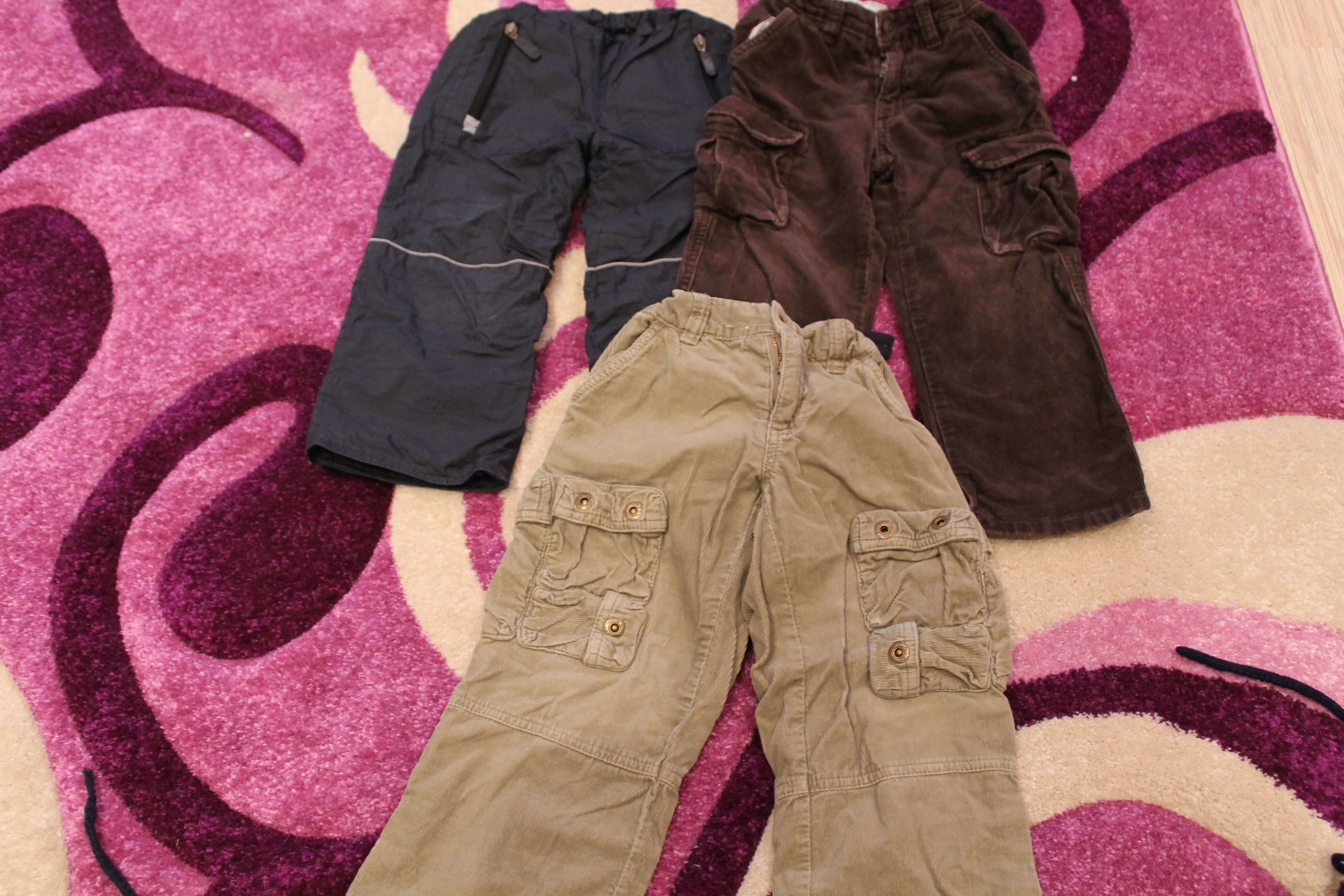 Benetton GAP вельветки 2 пары 92-98