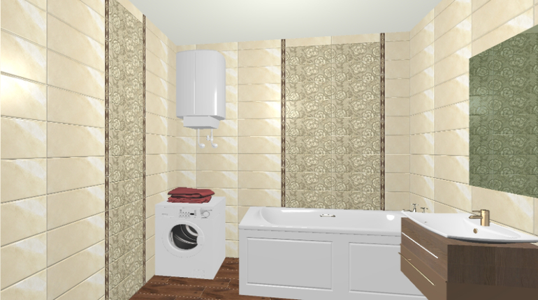 Какая раскладка кафеля лучше?