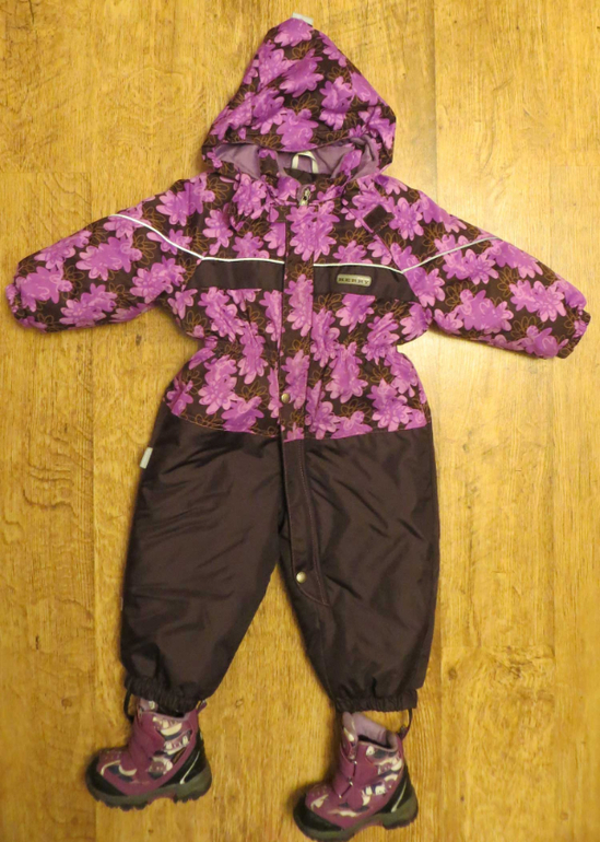 Зимний комбинезон для девочки Kerry, р-р 1-2 года