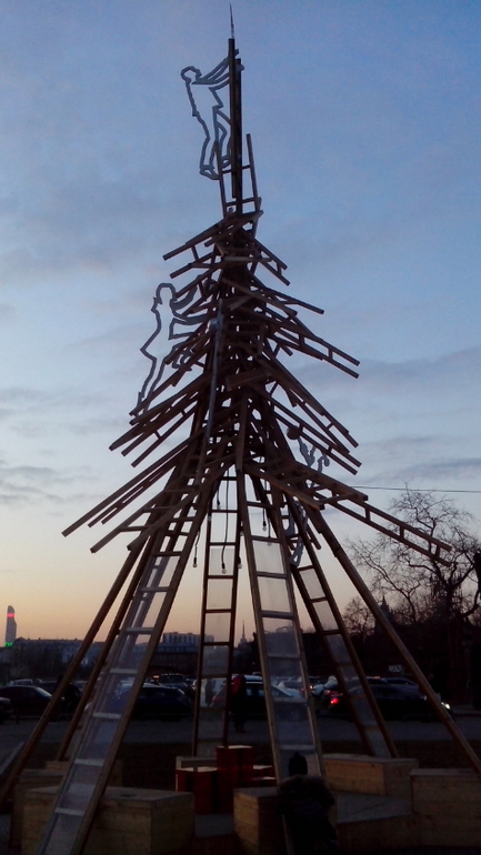 Масленица. Парк Горького