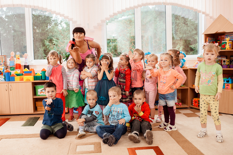 Наш 4 День Рождения(в садике)