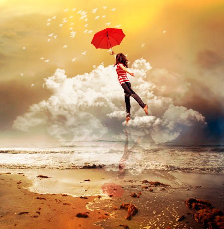 Контрольное задание № 50. Создание романтического коллажа