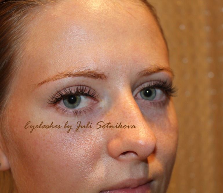 Реснички для невесты