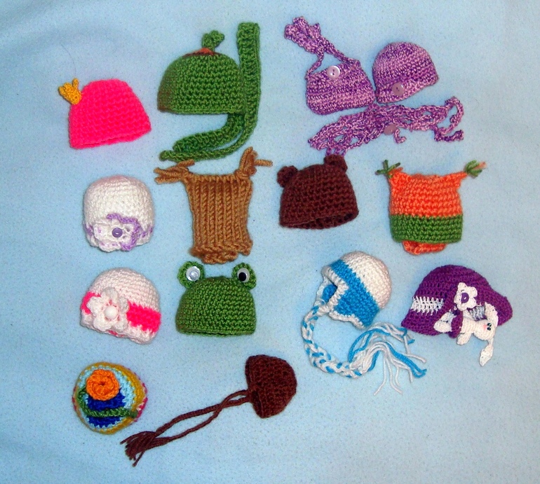 Шапочки для игрушек