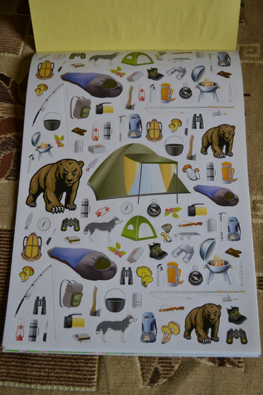 Большой обзор или ТОП-25 журналов с наклейками для сына