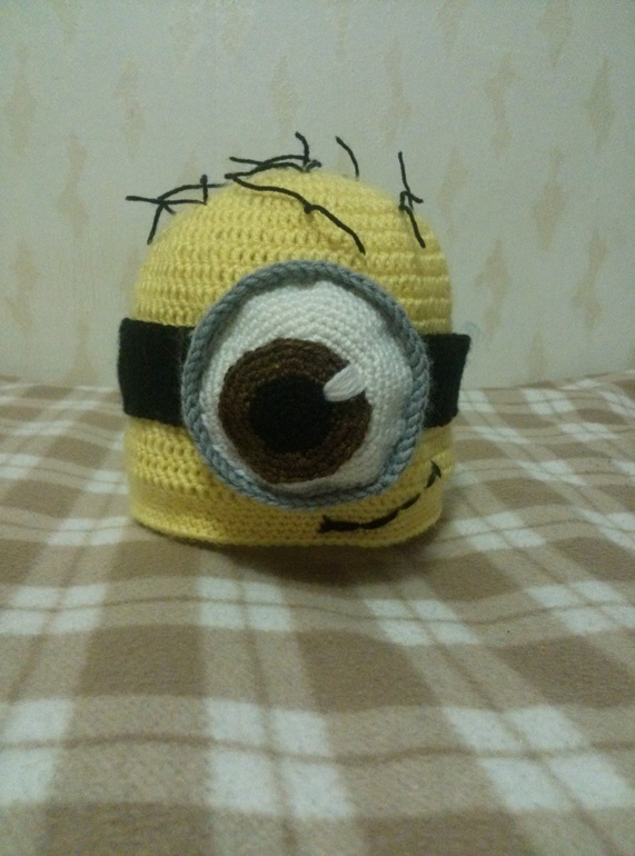 Миньонка=) мой вариант шапки