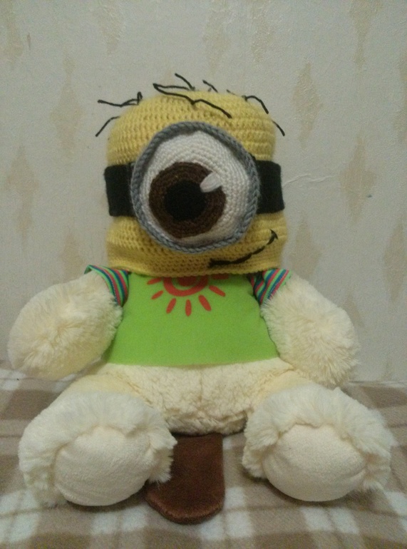 Миньонка=) мой вариант шапки