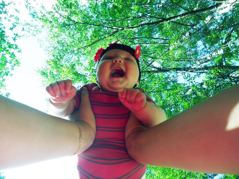 Нашей принцессе  4 месяца))) (отчет за месяц+много ФОТО)