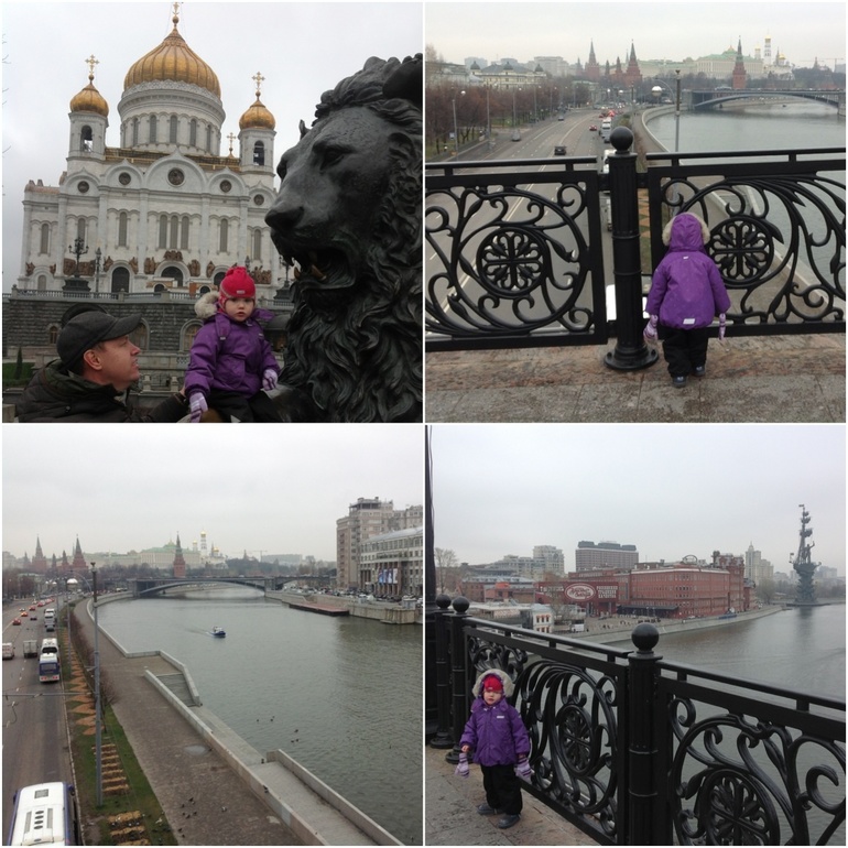 Выставка песчаных скульптур возле Храма Христа Спасителя