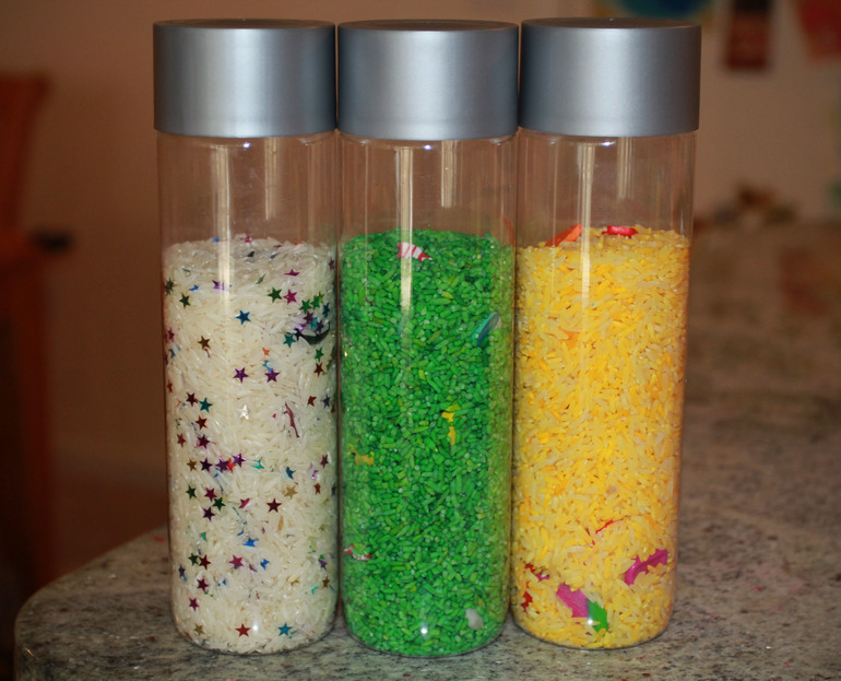 Игра - искалка (I spy bottle)