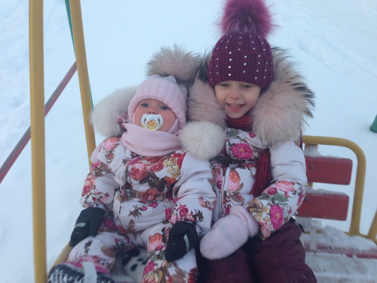 Нам морозы не страшны, веселимся от души :)