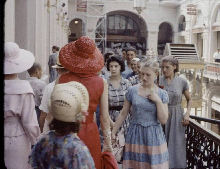 Dior в Москве в 1959)))
