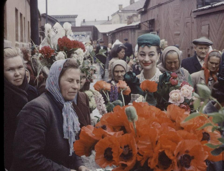 Dior в Москве в 1959)))