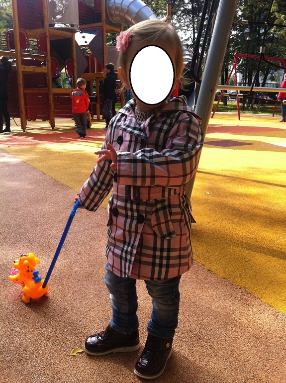 Плащ Burberry  д/д на весну-осень  c утепленной подскладкой р.80+
