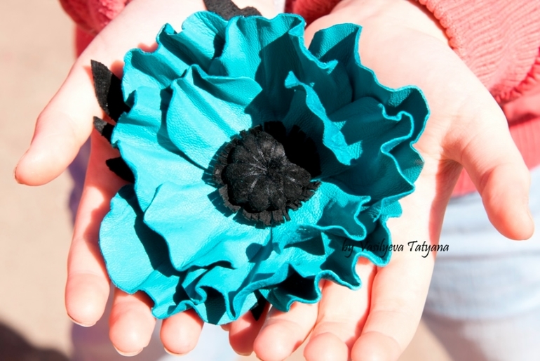 Украшения из кожи (ручная работа)