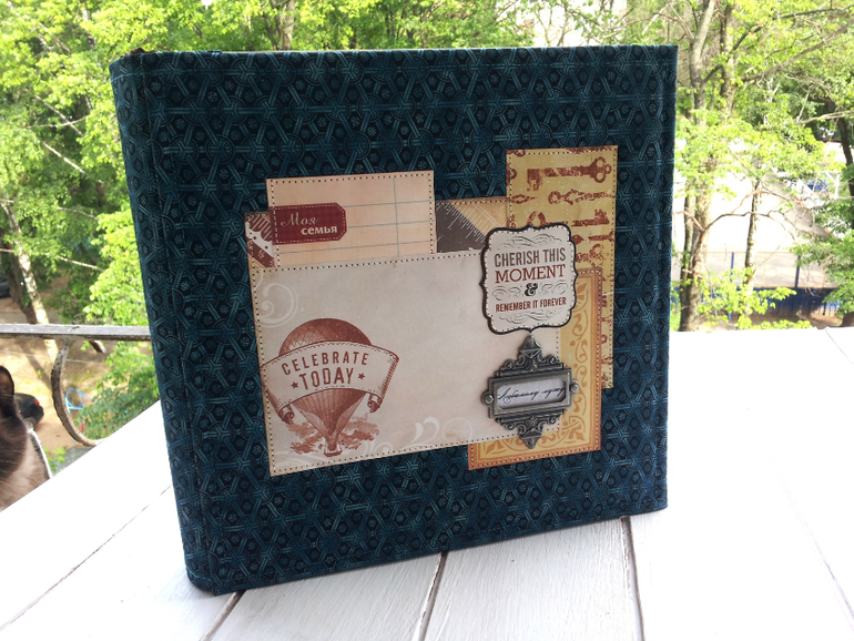 Мужской фотоальбом и по совместительству признание в любви мужу