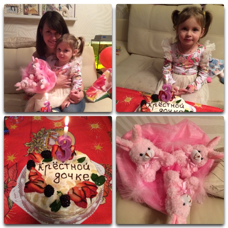 Анечке 3 годика-праздновали 3 дня) или в гостях у божьей коровки)