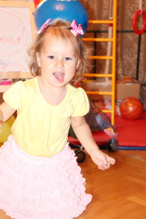 Сегодня у Насти день варенья! Уже 2 годика!