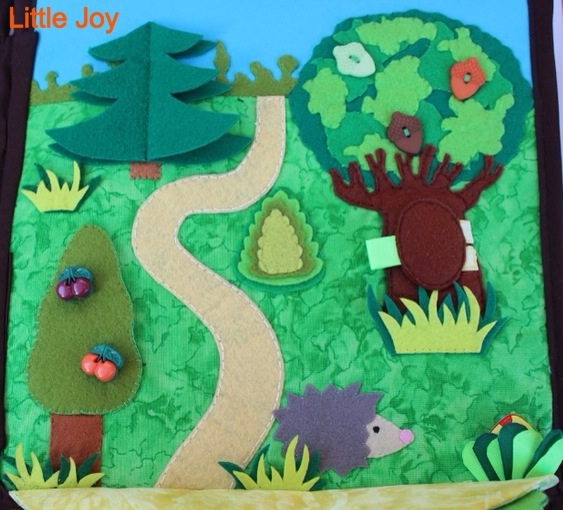 Развивающая книжечка.