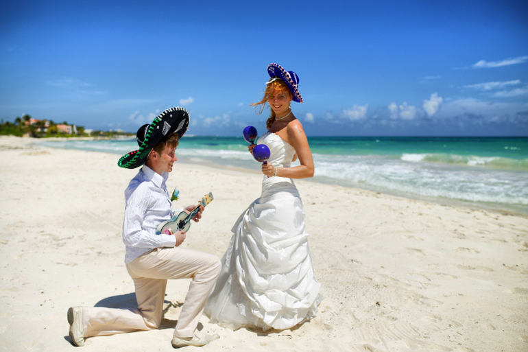 Наша свадебная церемония в Мексике