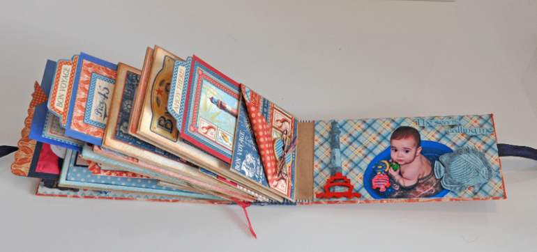 Украшаем интерьер скрапкубиками!