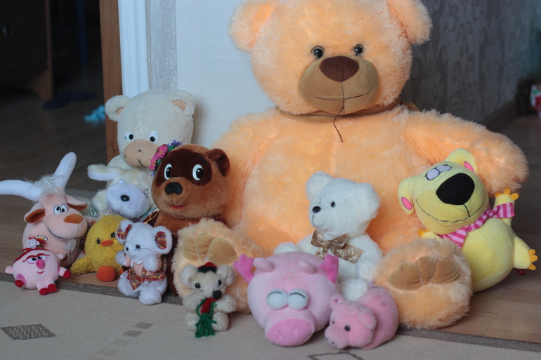 Отдам пакет мягких игрушек. Балашиха