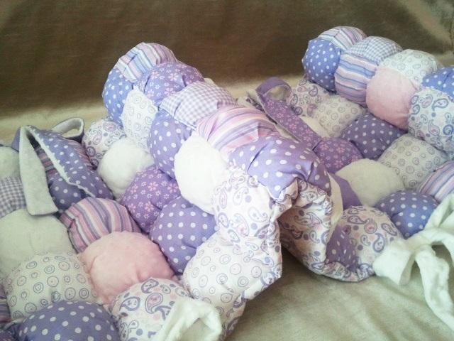 Бортики для детской кроватки :)