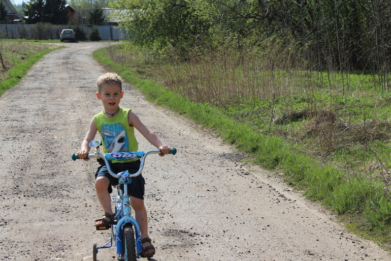 А на даче....