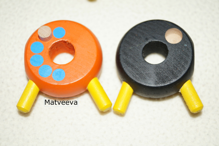 Наши деревянные игрушки 10 мес - до 1,7 . Часть 6.