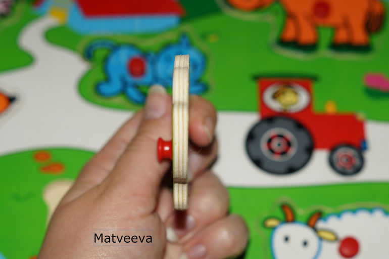 Наши деревянные игрушки 10 мес - до 1,7 . Часть 5 - рамки-вкладыши