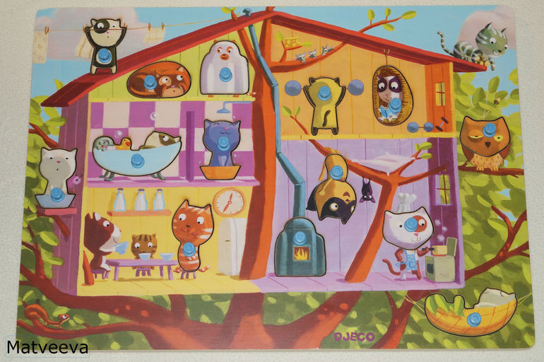 Наши деревянные игрушки 10 мес - до 1,7 . Часть 5 - рамки-вкладыши 2