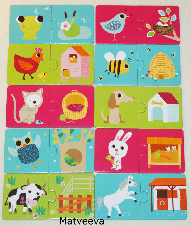 Наши пазлы 1 - 1,8. Часть 2.