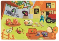 Наши деревянные игрушки 10 мес - до 1,7 . Часть 5 - рамки-вкладыши 2